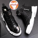 Genuine Leather Fashion Snow Boot