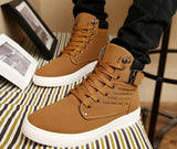 winter Lace-up men shoes