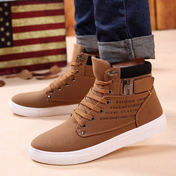 winter Lace-up men shoes